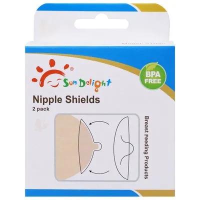 Sun Delight Nipple Shields 2Pcs PacK