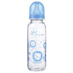 Heat Resistant Standard Neck 9oz 250ml Glass Baby Feeding Bottles